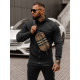 Black men's tracksuit Armin JS/68C10385/3Z - For men Black men's tracksuit Armin JS/68C10385/3Z