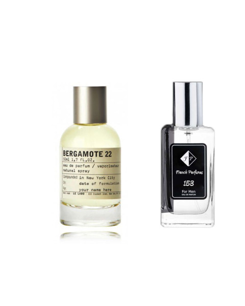 No153 smaržas, ko iedvesmoja Le Labo - Bergamote 22 33 ml EDP (UNISEX)