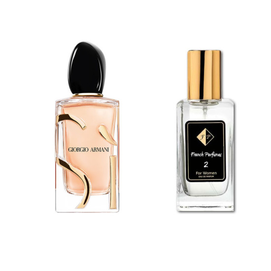 Perfumy No2 inspirowane marką Armani - Si 104 ml EDP FP2-104 - Francuskie perfumy Perfumy No2 inspirowane marką Armani - Si 104 ml EDP FP2-104 French Perfumes