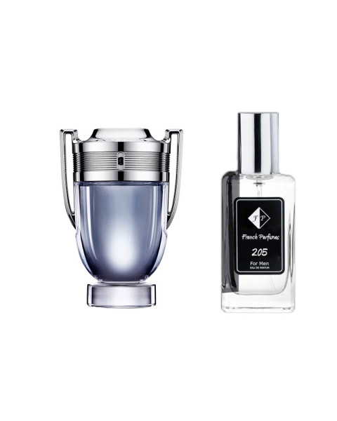 Smaržas Nr. 205, iedvesmotas no Paco Rabanne - Invictus, 104 ml EDP