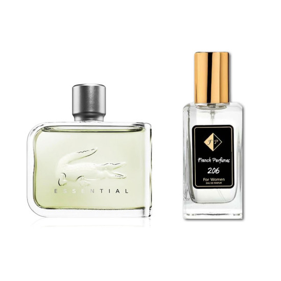 No206 smaržas, ko iedvesmojis Lacoste - Essential 104 ml EDP FP206-104 - Franču smaržas No206 smaržas, ko iedvesmojis Lacoste - Essential 104 ml EDP FP206-104 French Perfumes