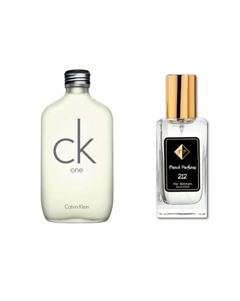 Smaržas Nr. 212, iedvesmotas no Calvin Klein - C.K. One, 104 ml EDP (UNISEX)
