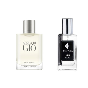 Smaržas Nr. 226, iedvesmotas no Armani - Acqua Di Gio, 33 ml EDP