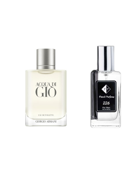 Smaržas Nr. 226, iedvesmotas no Armani - Acqua Di Gio, 33 ml EDP