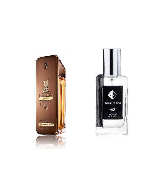 Smaržas Nr. 412, iedvesmotas no Paco Rabanne - One Million Prive, 60 ml EDP