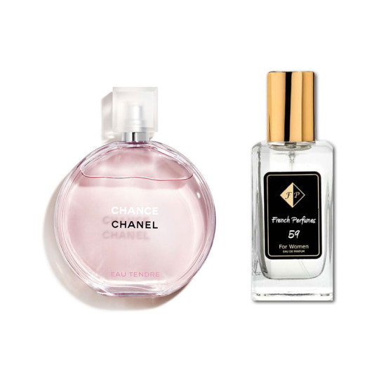 No59 smaržas iedvesmojušās no Chanel - Chance eau Tendre 104 ml EDP FP59-104 - Franču smaržas No59 smaržas iedvesmojušās no Chanel - Chance eau Tendre 104 ml EDP FP59-104 French Perfumes