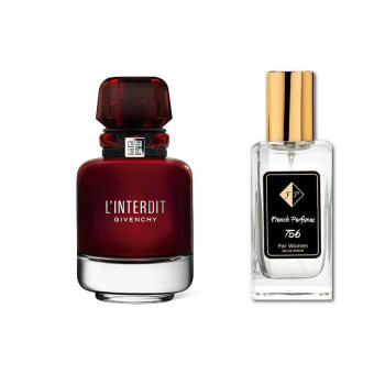 Smaržas Nr. 756, iedvesmotas no Givenchy L'Interdit Rouge, 33 ml EDP