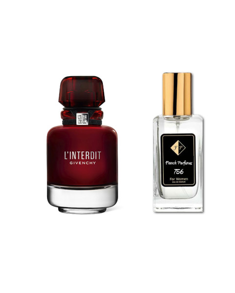 Smaržas Nr. 756, iedvesmotas no Givenchy L'Interdit Rouge, 33 ml EDP