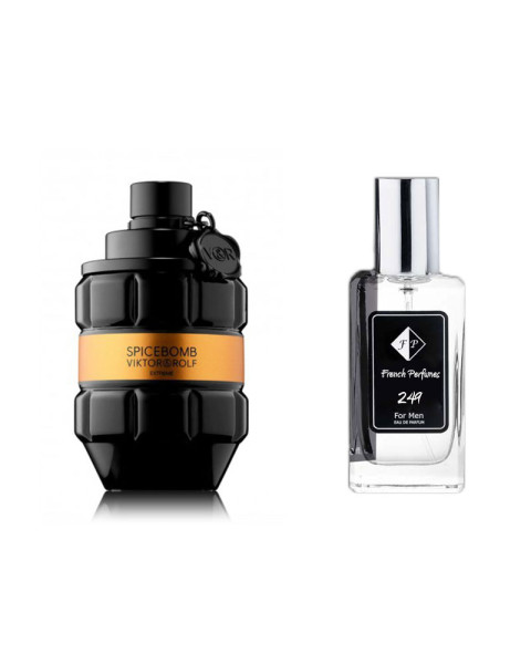 Smaržas Nr. 249, iedvesmotas no Viktor&Rolf - Spicebomb Extreme, 104 ml EDP