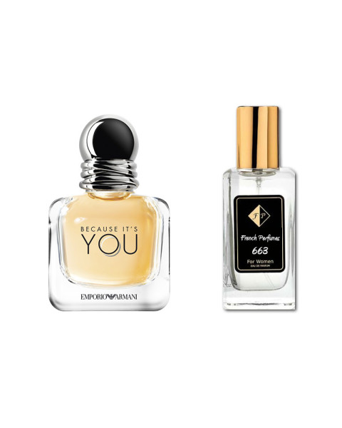 Smaržas Nr. 663, iedvesmotas no Armani - Because It's You, 104 ml EDP