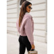 Pink jacket with white fur Edit O/81326 - For women Pink jacket with white fur Edit O/81326