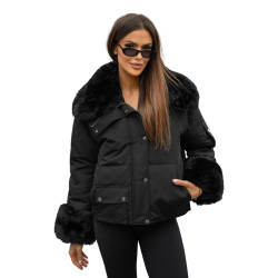 Sieviešu melna jaka Lara Sieviešu melna jaka Lara