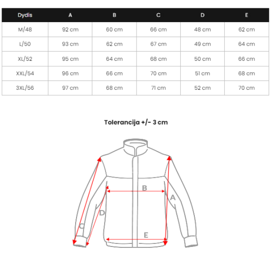 Men's khaki winter jacket Fred JS/25M9803/136 - Action Men's khaki winter jacket Fred JS/25M9803/136