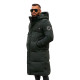 Men's dark green winter jacket Bruno JS/19M1290/136 - Men's Jackets and Coats Men's dark green winter jacket Bruno JS/19M1290/136
