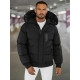 Vīriešu melna ziemas jaka Vitor O/M798Z
