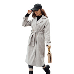 Sieviešu brūns mētelis Cameli Sieviešu brūns mētelis Cameli