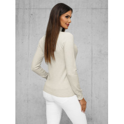 Sieviešu džemperis ar augstu apkakli Milena