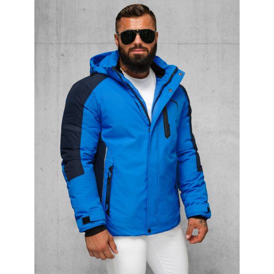 Zila vīriešu ziemas jaka Zerol JS/91M9905/184 - Rīcība Zila vīriešu ziemas jaka Zerol JS/91M9905/184