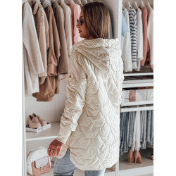 Balta stepēta jaka sievietēm Livi  Balta stepēta jaka sievietēm Livi