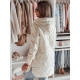 White quilted jacket for women Livi TY4808 - For women White quilted jacket for women Livi TY4808