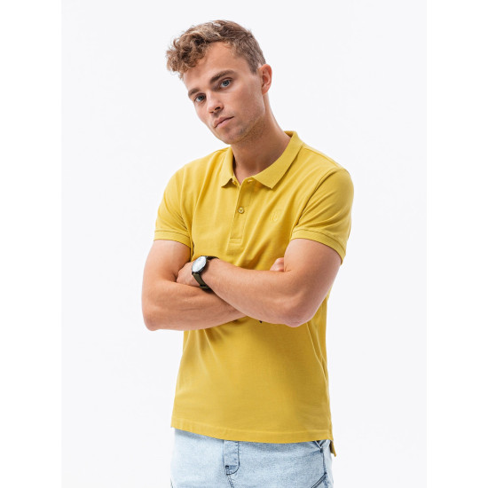 Dzeltens vīriešu polo krekliņš Cristan V22 S1374 - T-krekls Dzeltens vīriešu polo krekliņš Cristan V22 S1374