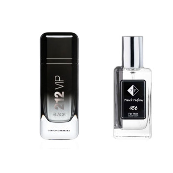 Smaržas Nr. 456, iedvesmotas no Carolina Herrera - 212 Vip Black, 60 ml EDP