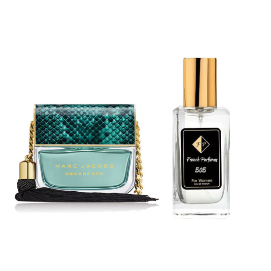 No505 smaržas, ko iedvesmojis Marc Jacobs - Decadence 104 ml EDP FP505-104 - Franču smaržas No505 smaržas, ko iedvesmojis Marc Jacobs - Decadence 104 ml EDP FP505-104 French Perfumes