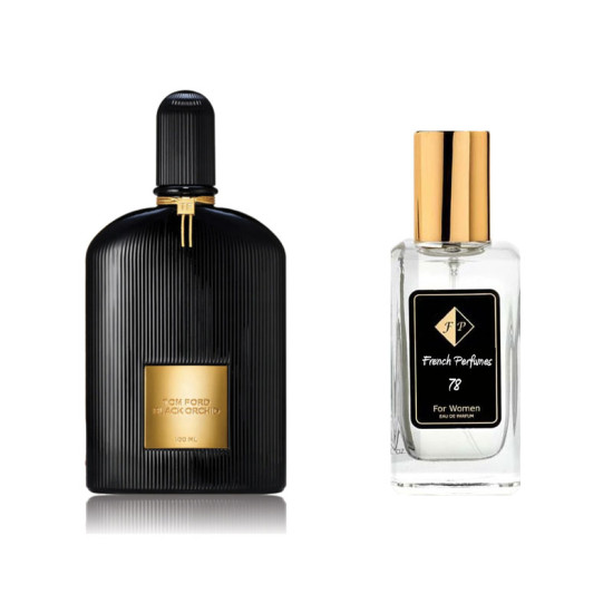 No78 smaržas, ko iedvesmojis Tom Ford - Black Orchid 60 ml EDP FP78-60 - Franču smaržas No78 smaržas, ko iedvesmojis Tom Ford - Black Orchid 60 ml EDP FP78-60 French Perfumes