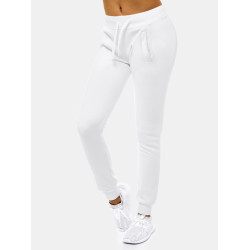 Sieviešu baltas ikdienas bikses Flor Sieviešu baltas ikdienas bikses Flor