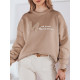 Women's brown jumper Aven BY1355 - Jumpers Women's brown jumper Aven BY1355