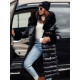 Women's coat with velvet buttons Karum JS/5M3160/392 - For women Women's coat with velvet buttons Karum JS/5M3160/392