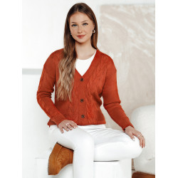 Sieviešu oranžs džemperis Betin