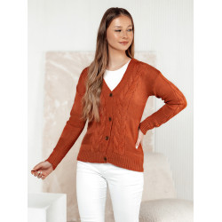 Sieviešu oranžs džemperis Betin