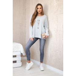 Sieviešu pelēka blūze Lori Sieviešu pelēka blūze Lori