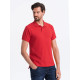 Men's red polo shirt Cristan V22 S1374 - T-shirt Men's red polo shirt Cristan V22 S1374