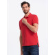 Men's red polo shirt Cristan V22 S1374 - T-shirt Men's red polo shirt Cristan V22 S1374