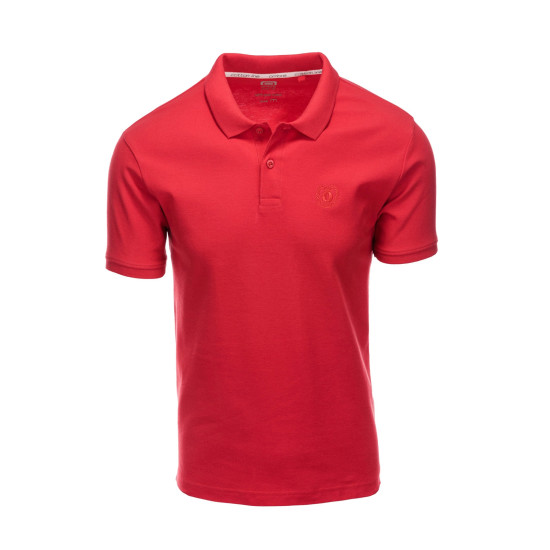 Men's red polo shirt Cristan V22 S1374 - T-shirt Men's red polo shirt Cristan V22 S1374