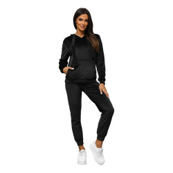 Sieviešu melns velūra komplekts Merlin Sieviešu melns velūra komplekts Merlin