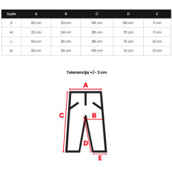 Sieviešu melni legingi Ketrin
