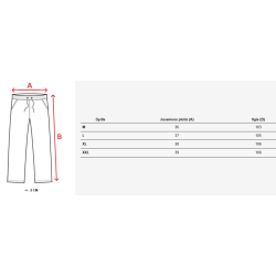 Vīriešu tumši zilas ikdienas bikses Anti