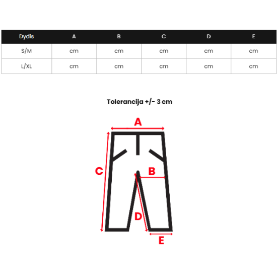 Sieviešu bikses melnā krāsā Fix JS/35K1602/3 - Džinsi un bikses Sieviešu bikses melnā krāsā Fix JS/35K1602/3