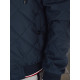 Vīriešu tumši zila jaka ar kapuci Stefun Jakas