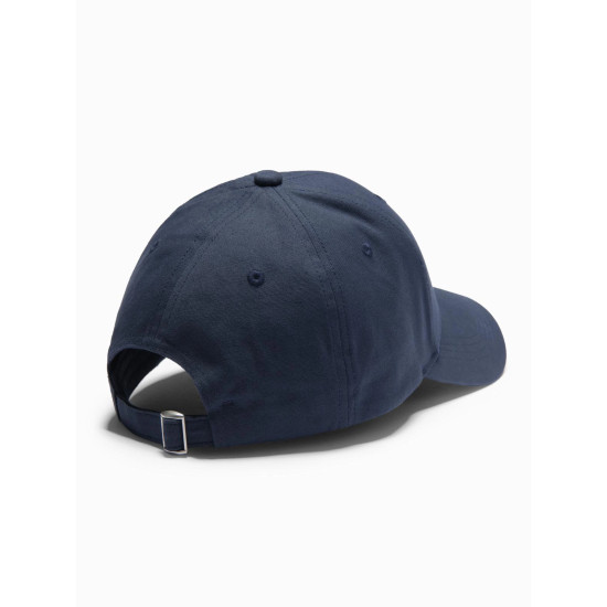 Unisex tumši zila cepure Grid V3 OM-ACCS-0104 - Aksesuāri vīriešiem Unisex tumši zila cepure Grid V3 OM-ACCS-0104