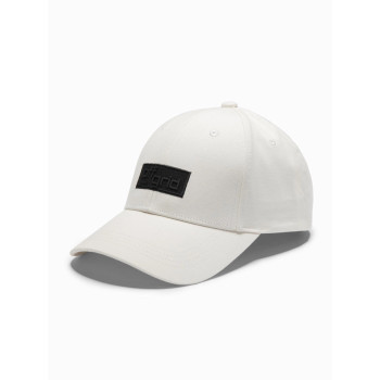 Unisex balta cepure Grid