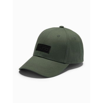 Unisex zaļa cepure Grid