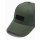 Unisex zaļa cepure Grid V6 OM-ACCS-0104 - Aksesuāri vīriešiem Unisex zaļa cepure Grid V6 OM-ACCS-0104