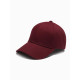 Unisex kepurė bordo Etan V3 OM-ACCS-0105 - Aksesuarai vyrams Unisex kepurė bordo Etan V3 OM-ACCS-0105