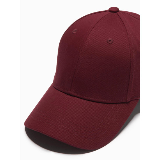 Unisex kepurė bordo Etan V3 OM-ACCS-0105 - Aksesuarai vyrams Unisex kepurė bordo Etan V3 OM-ACCS-0105