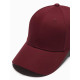 Unisex kepurė bordo Etan V3 OM-ACCS-0105 - Aksesuarai vyrams Unisex kepurė bordo Etan V3 OM-ACCS-0105