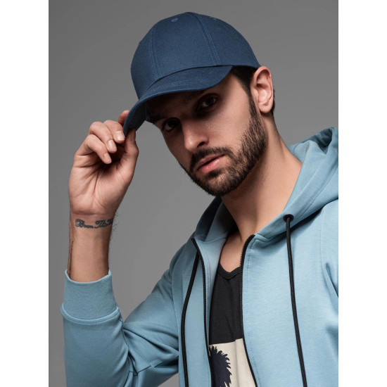 Unisex cepure tumši zila Etan V3 OM-ACCS-0105 - Aksesuāri vīriešiem Unisex cepure tumši zila Etan V3 OM-ACCS-0105